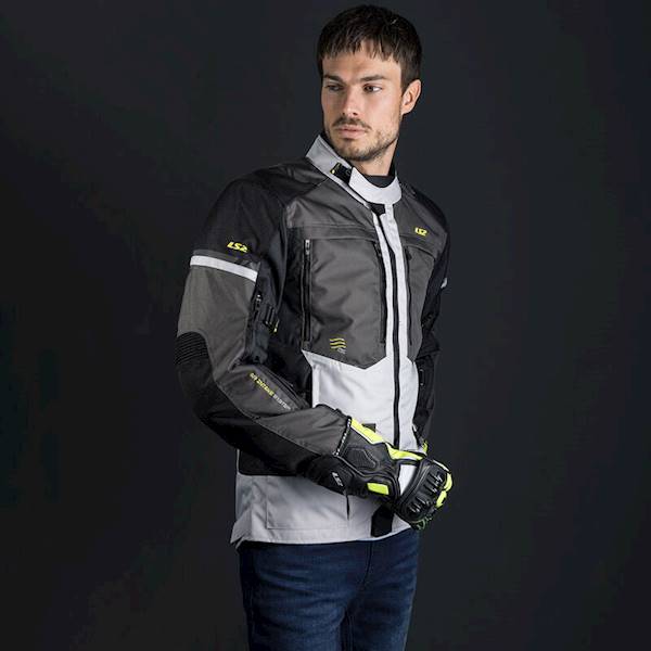 Kurtka LS2 Norway Man Black Grey Yell. XL