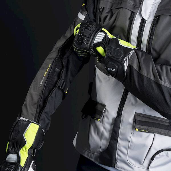 Kurtka LS2 Norway Man Black Grey Yell. S