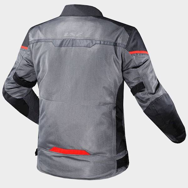 Kurtka LS2 Riva Man Black Dark Grey Red 4XL