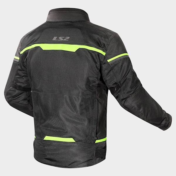 Kurtka LS2 Riva Man Black Neon Yellow M