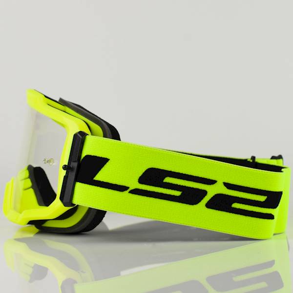 Gogle LS2 Charger Żółte Clear Visor