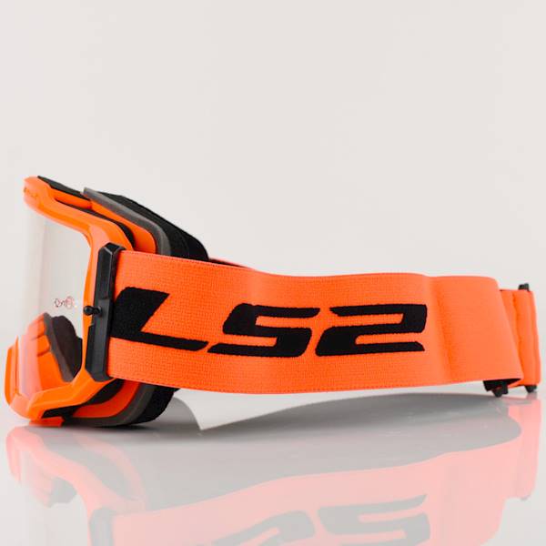 Gogle LS2 Charger Pomarańczowe Clear Visor