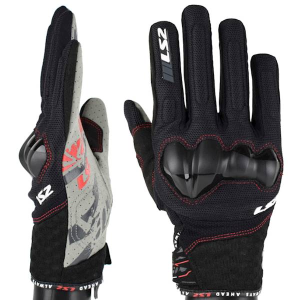 Rękawice LS2 Chaki Man Black XXL