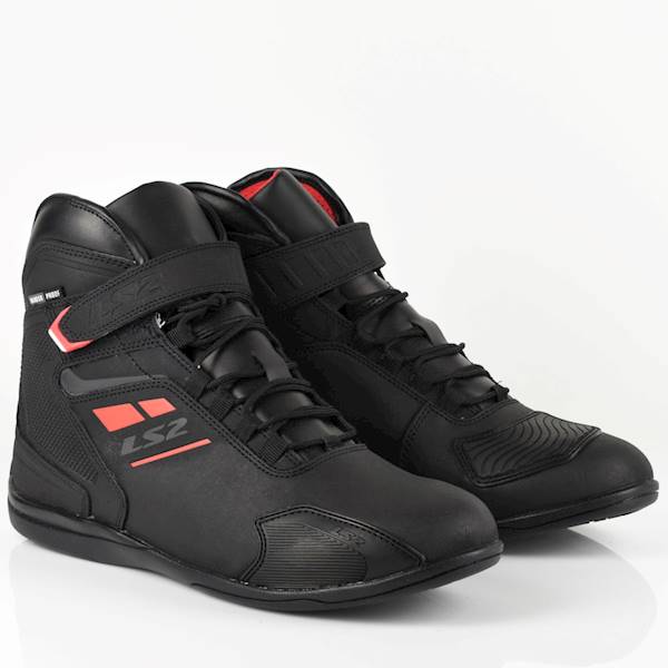 Buty LS2 Garra Man WP Black Red 40