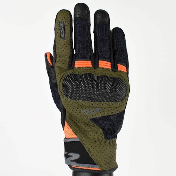 Rękawice LS2 Air Raptor Man Green Blue H-V Or. M