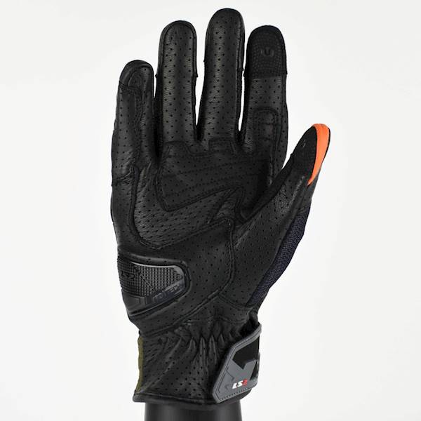Rękawice LS2 Air Raptor Man Green Blue H-V Or. M