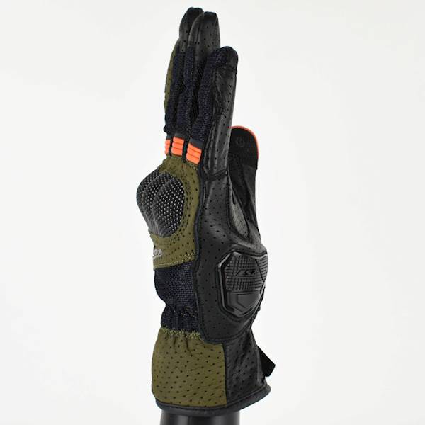 Rękawice LS2 Air Raptor Man Green Blue H-V Or. M