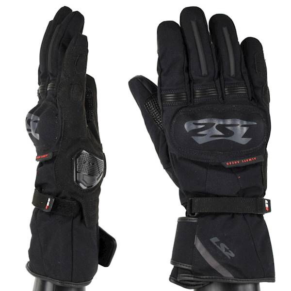 Rękawice LS2 Snow Man Black M