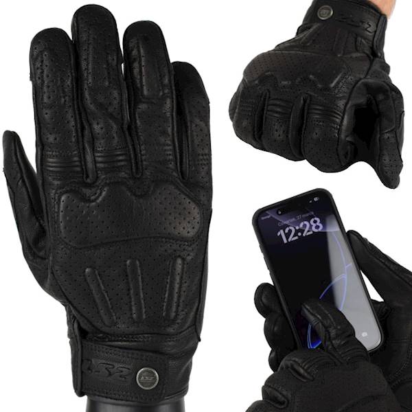 Rękawice LS2 Rust Man Black XL