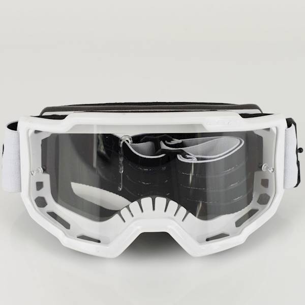 Gogle LS2 Charger Białe Clear Visor
