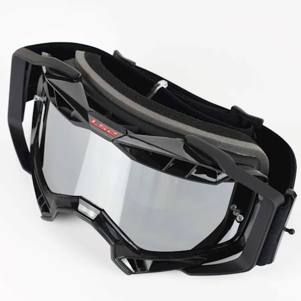 Gogle LS2 Aura Pro Czarne Lustrzanka