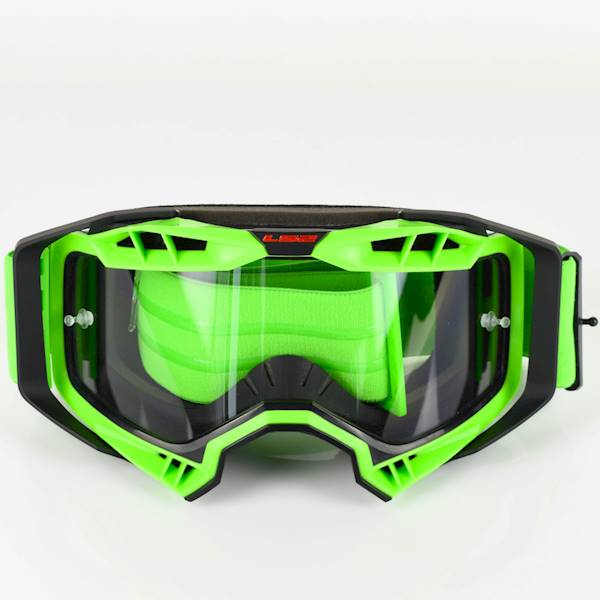 Gogle LS2 Aura Czarno-Zielone