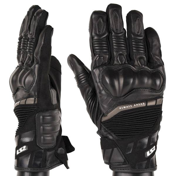 Rękawice LS2 Octane WP Leather Man Black XL