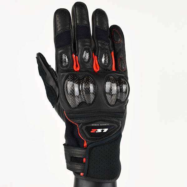 Rękawice LS2 Spark 2 Man Black Red 3XL