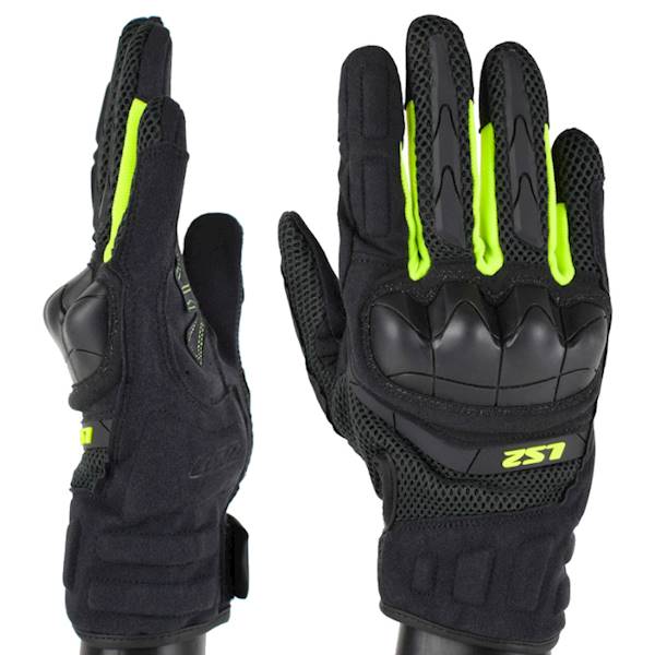 Rękawice LS2 Kubra Man Gloves Anthr. H-V Yel. XXL