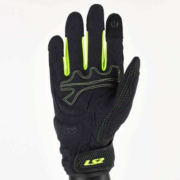 Rękawice LS2 Kubra Man Gloves Anthr. H-V Yel. XXL