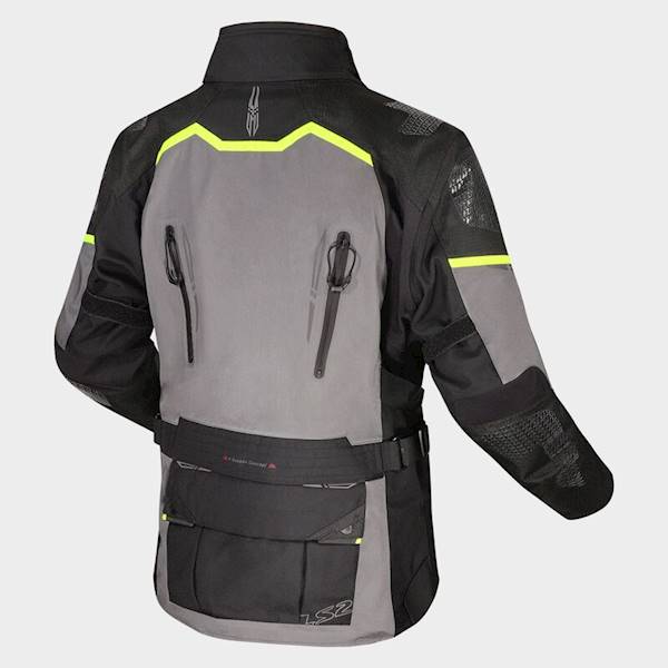 Kurtka LS2 Apollo Man Black Dark Grey H-V Yel. L