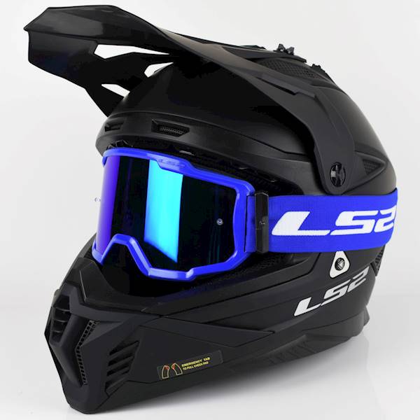 Gogle LS2 Charger Niebieskie