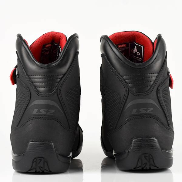 Buty LS2 Garra Man WP Black Red 46