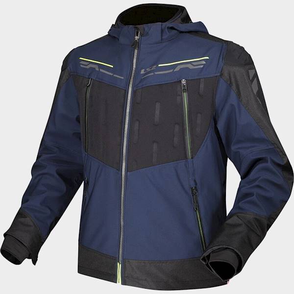 Kurtka LS2 Zirconium Man Blue Black H-V Yel