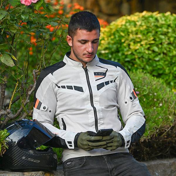 Kurtka LS2 Garda Air Man Green Black H-V Yel 4XL