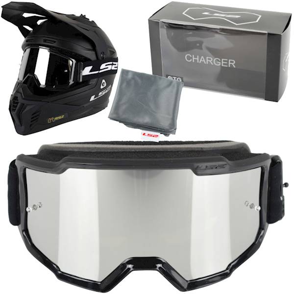 Gogle LS2 Charger Czarne