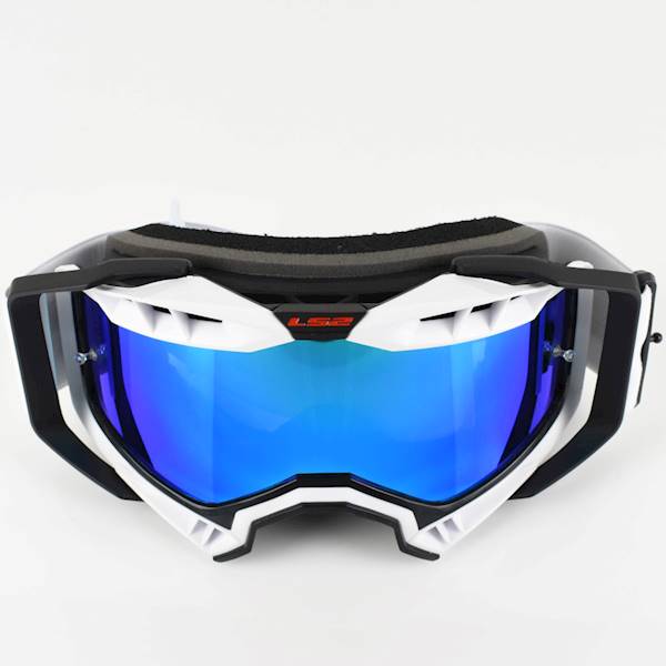 Gogle LS2 Aura Pro Białe Lustrzanka