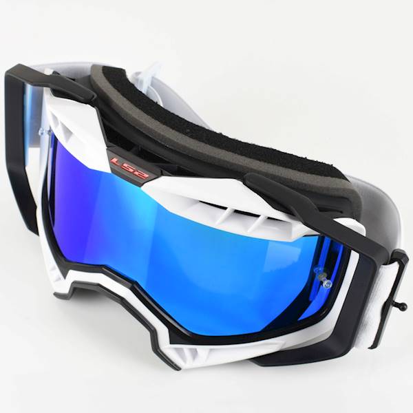 Gogle LS2 Aura Pro Białe Lustrzanka