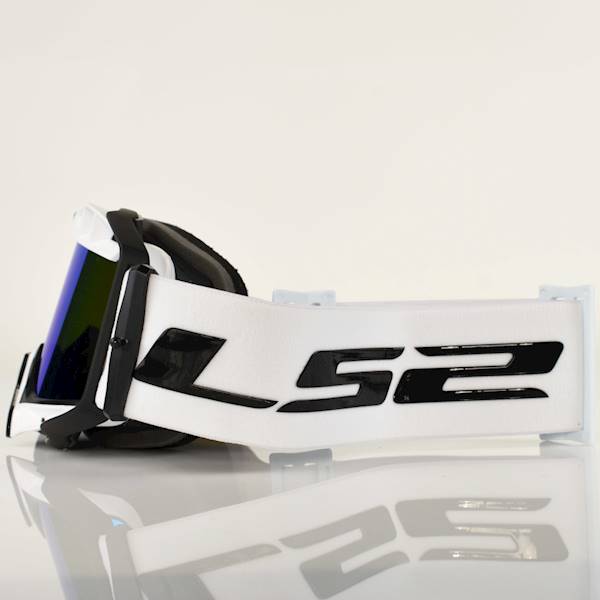 Gogle LS2 Aura Pro Białe Lustrzanka