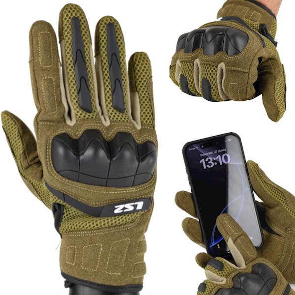 Rękawice LS2 Kubra Man Gloves Brown S