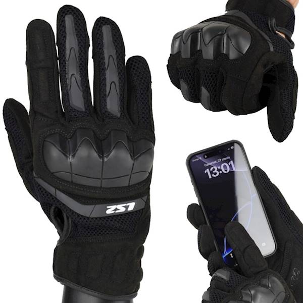 Rękawice LS2 Kubra Lady Gloves Black M