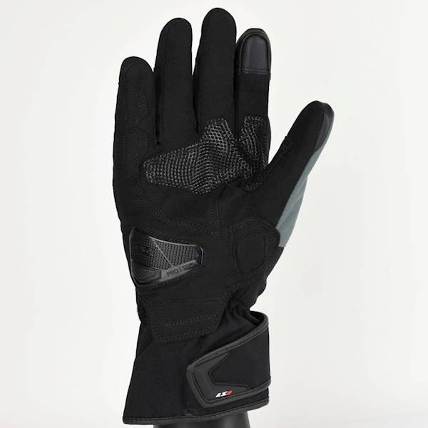 Rękawice LS2 Snow Man Black Green L