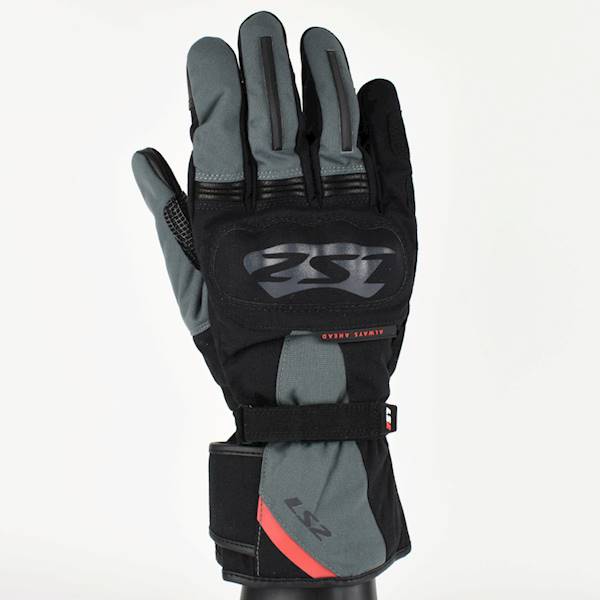 Rękawice LS2 Snow Man Black Green S