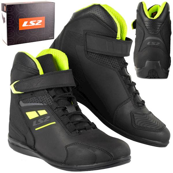 Buty LS2 Garra Man Black H-V Yellow 41