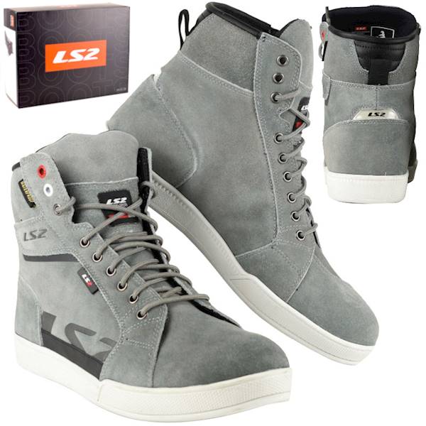 Buty motocyklowe LS2 Downtown Man WP Dark Grey