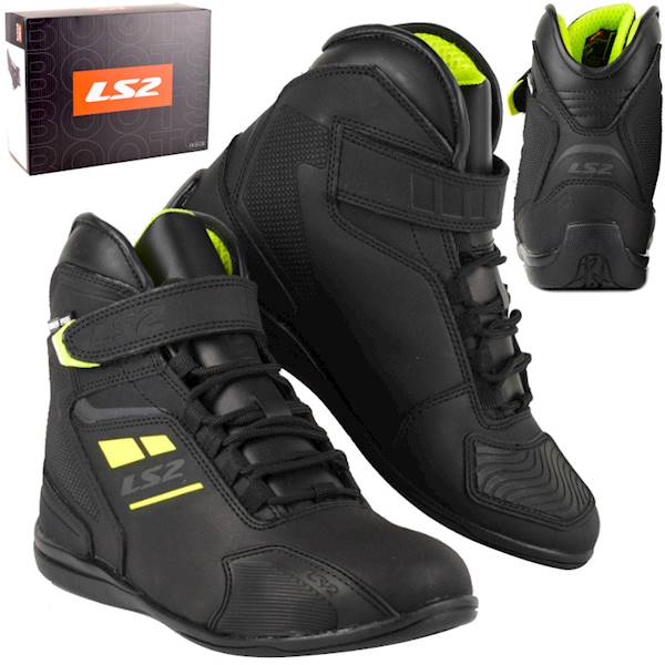 Buty LS2 Garra Lady WP Black H-V Yellow 39
