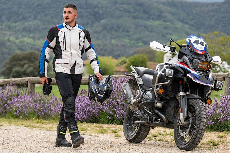 Spodnie LS2 Como Air Man Black Dark Grey XXL