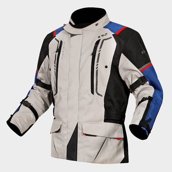 Kurtka LS2 Narvik Man Blue Black Grey Red XXL