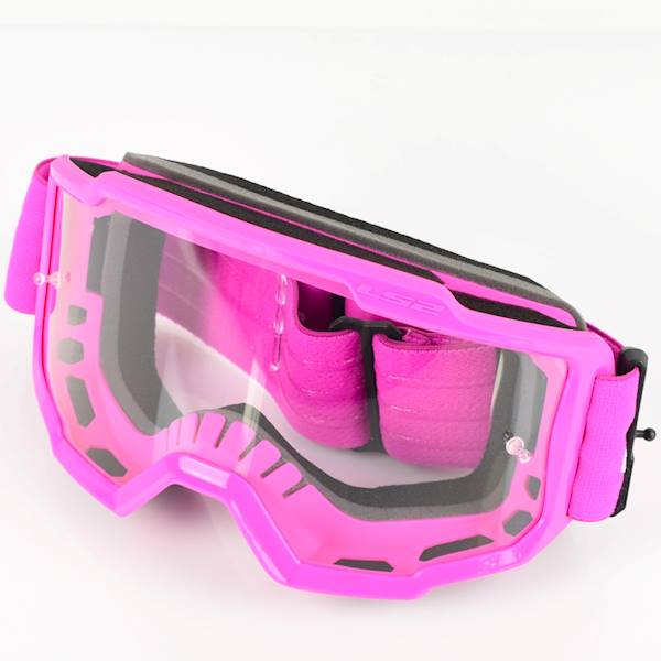 Gogle LS2 Charger Różowe Clear Visor