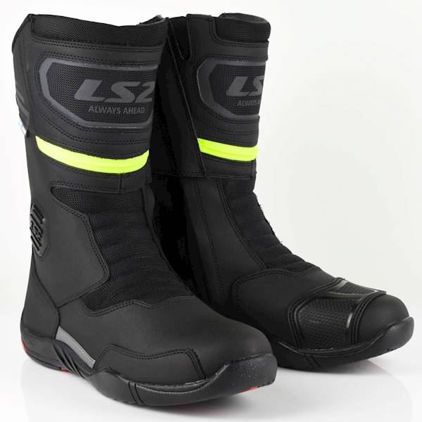 Buty LS2 Goby Man WP Black H-V Yellow 45
