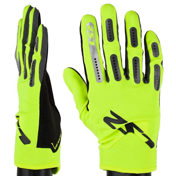 Rękawice LS2 Bend Man H-V Yellow Grey M