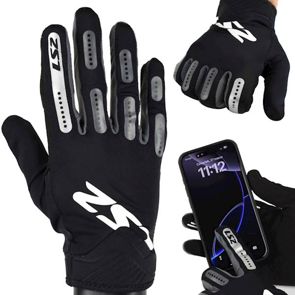 Rękawice LS2 Bend Man Black Grey S