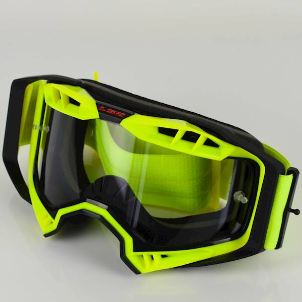 Gogle LS2 Aura Enduro Żółte Pinlock Extra