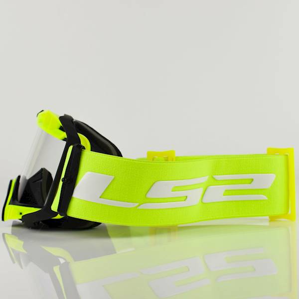 Gogle LS2 Aura Enduro Żółte Pinlock Extra