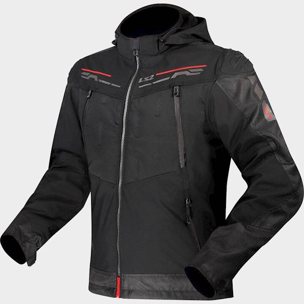 Kurtka LS2 Zirconium Man Black Red XL