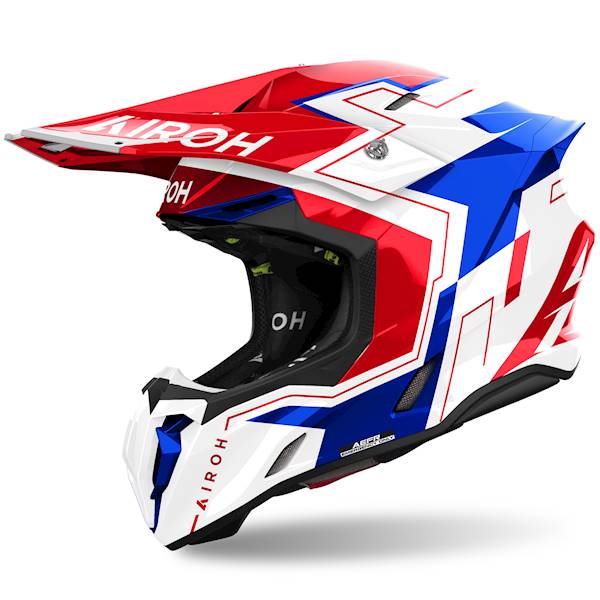 Kask Airoh Twist 3 Dizzy Blue/Red Gloss XS