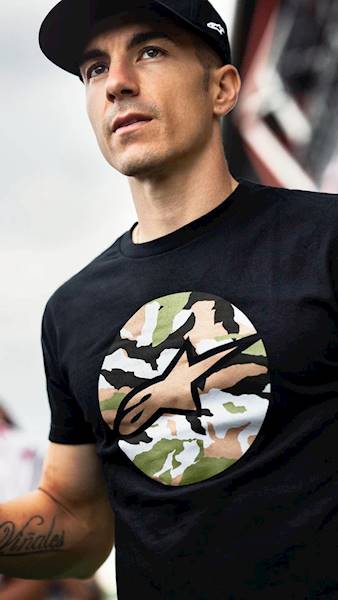 T-Shirt Koszulka Alpinestars Camo Disk Black M