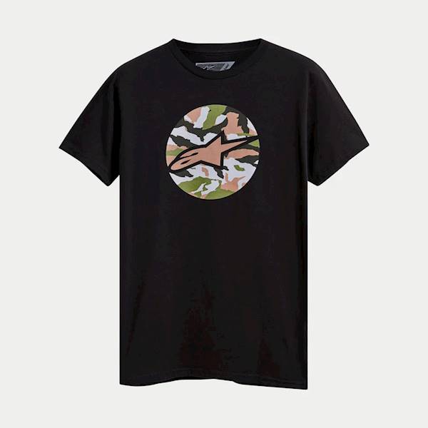 T-Shirt Koszulka Alpinestars Camo Disk Black S