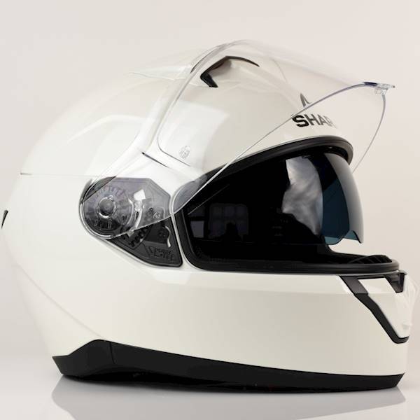 Kask Shark Ridill 2 Blank Biały połysk L