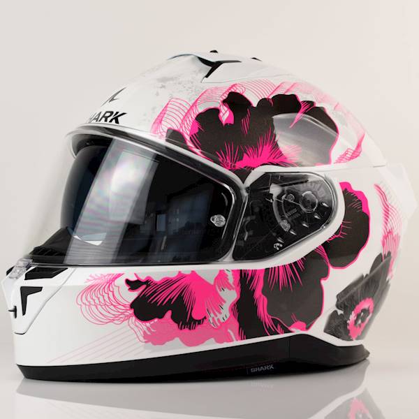 Kask Shark D-Skwal 3 Mayfer Bia/Czar/Róż połysk XS
